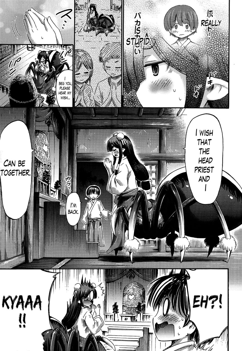 Hentai Manga Comic-The Arachne Miko-Read-5